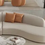 Curved Sofa for Hotel Lobby, VIP Lounge, and Leisure Area thumbnail 10