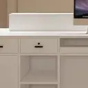 Modern Fashion White Reception Desk - Maoters thumbnail 10
