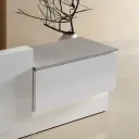 Minimalist Premium White Reception Desk - Maoters thumbnail 9