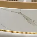 Modern Curved Marble Reception Desk - Maoters thumbnail 11
