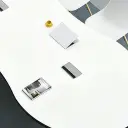 Modern Curved Office Conference Table - Maoters thumbnail 9