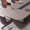 Minimalist Long Conference Table - Maoters thumbnail 8
