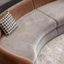 Light Luxury Semi-Circular Arc Sofa for Living Room thumbnail 10