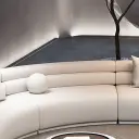 Luxury Modern Style Curved Sofa thumbnail 8