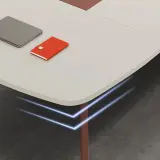 Modern Minimalist Large Meeting Table - Maoters thumbnail 10