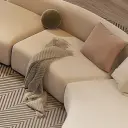 Arc Sofa for Beauty Salon VIP Reception Space thumbnail 8