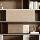 Contemporary Office Bookcase and Display Cabinet Combo thumbnail 10