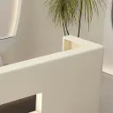 Light Luxury Beige Reception Desk - Maoters thumbnail 12