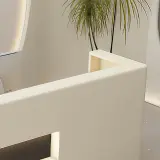 Light Luxury Beige Reception Desk - Maoters thumbnail 12