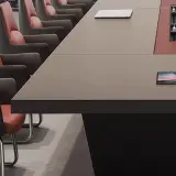 High-End Light Luxury Large Office Conference Table thumbnail 8
