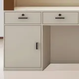 Elegant Light Luxury Reception Desk Minimalist Front Counter thumbnail 13