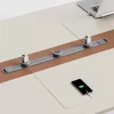 Minimal Office Oval Wood Conference Table - Maoters thumbnail 10