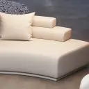 Luxury Modern Style Curved Sofa thumbnail 9
