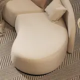 Arc Sofa for Beauty Salon VIP Reception Space thumbnail 9
