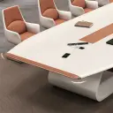 Premium Lacquered Conference Table – Large Long Table thumbnail 10