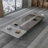 High-End Modern Minimalist Conference Table thumbnail 1