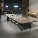 Modern Minimalist Long Table thumbnail 1