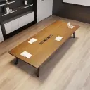 Industrial Style Wood Conference Table - Maoters thumbnail 1