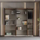 High End Wooden Office Filing Cabinet with Lock thumbnail 3