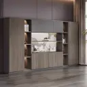 Minimalist Executive Office Storage Cabinet - Maoters thumbnail 3