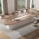 Luxury Executive Wood Conference Table - Maoters thumbnail 2