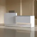 Minimalist Premium White Reception Desk - Maoters thumbnail 2