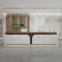 Two-Tone Reception Desk - Maoters thumbnail 2