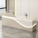 Light Luxury Elegant Reception Desk - Maoters thumbnail 3