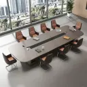 Minimalist Long Conference Table - Maoters thumbnail 2