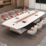 Premium Lacquered Conference Table – Large Long Table thumbnail 2