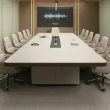 Skin-Feel Office Conference Table thumbnail 4