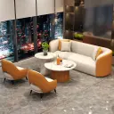 Light Luxury Seating and Sofa Set for Meeting & Negotiation thumbnail 3