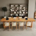 Simple Solid Wood Conference Table - Maoters thumbnail 3