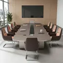 Minimalist Long Conference Table - Maoters thumbnail 3