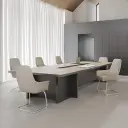 Thickened Long Conference Table thumbnail 3