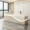 Light Luxury Elegant Reception Desk - Maoters thumbnail 4