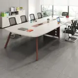 Modern Minimalist Large Meeting Table - Maoters thumbnail 3