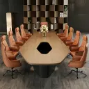 Creativity Executive Wood Conference Table - Maoters thumbnail 3