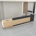 Modern Simple Wood Reception Desk - Maoters thumbnail 3