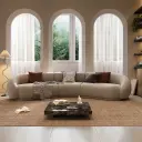 Curved luxury sofa – a creative choice for hotel lobbies thumbnail 4