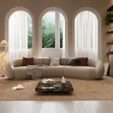 Curved luxury sofa – a creative choice for hotel lobbies thumbnail 4