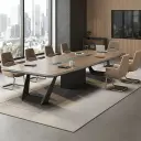 Large Office Conference Employee Table thumbnail 4