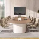 Luxury Executive Wood Conference Table - Maoters thumbnail 4