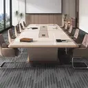 Light Luxury Large Painted Conference Table thumbnail 4