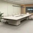 Skin-Feel Office Conference Table thumbnail 3