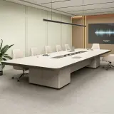 Skin-Feel Office Conference Table thumbnail 3