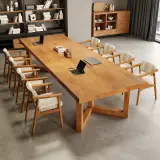 Simple Solid Wood Conference Table - Maoters thumbnail 4