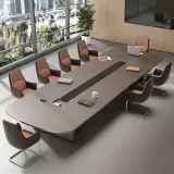 Minimalist Long Conference Table - Maoters thumbnail 4