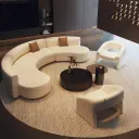 Half Circle Sofa for Business Hospitality thumbnail 2