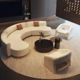 Half Circle Sofa for Business Hospitality thumbnail 2